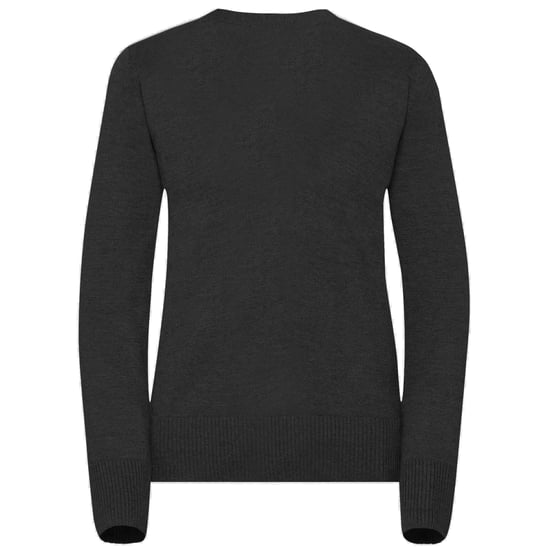 Russell Collectie Dames/Dames V-hals Gebreid Vest (Zwart) - Image 2