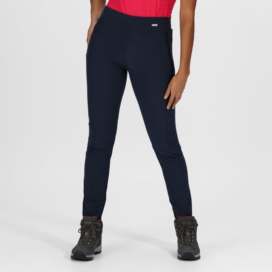 Regatta Womens/Ladies Pentre Stretch Trousers (Navy)