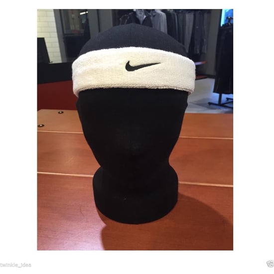 Nike Unisex Adults Swoosh Headband (White)