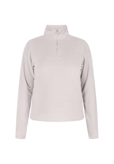 Mymo Fleece trui Dames lichtgrijs - Image 1