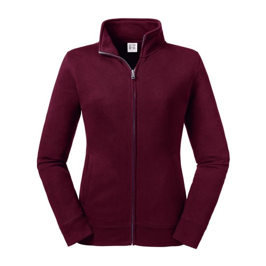Russell Dames/dames Authentieke Sweat Jacket (Bourgondië) - Image 1