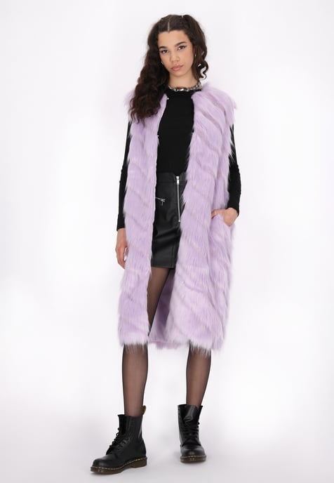 Mymo Vest Dames Licht paars - Image 2