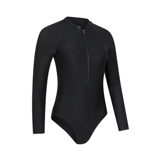 Mountain Warehouse Dames/Dames Surfer Eendelig Zwempak Met Lange Mouwen (Jet Zwart) - Image 4