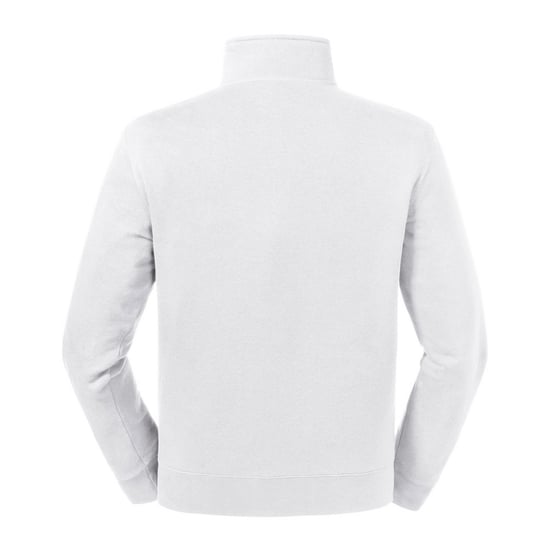 Russell Heren Authentieke Zip Neck Sweatshirt (Wit) - Image 2