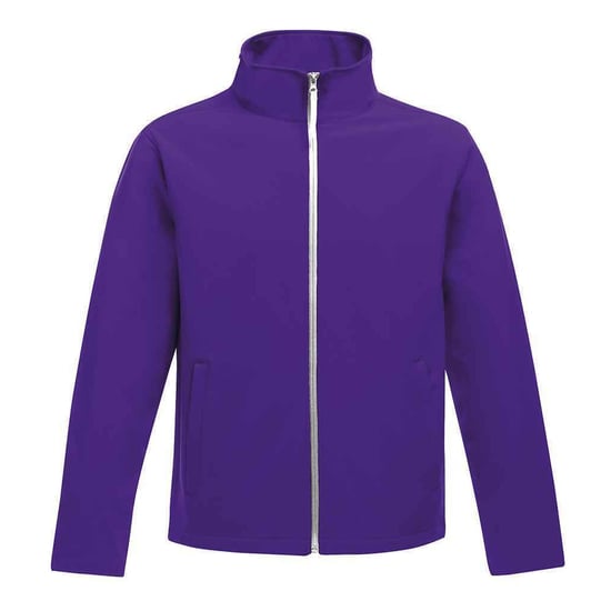 Regatta Standout Mens Ablaze Printable Soft Shell Jacket (Vibrant Purple)