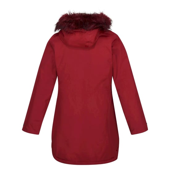 Regatta Womens/Ladies Sabinka Faux Fur Trim Parka (Cabernet)