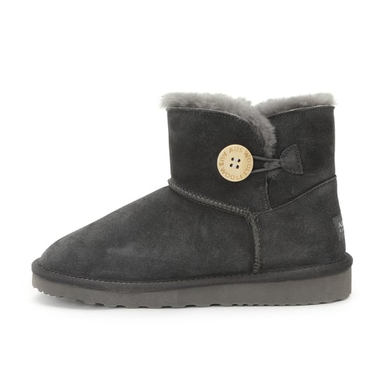 Aus Wooli Australia Unisex Short Sheepskin Button Boots
