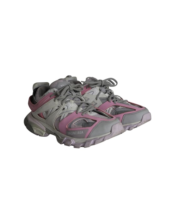 Balenciaga Track Sneakers in Roze Combinatie Polyurethaan - Image 3