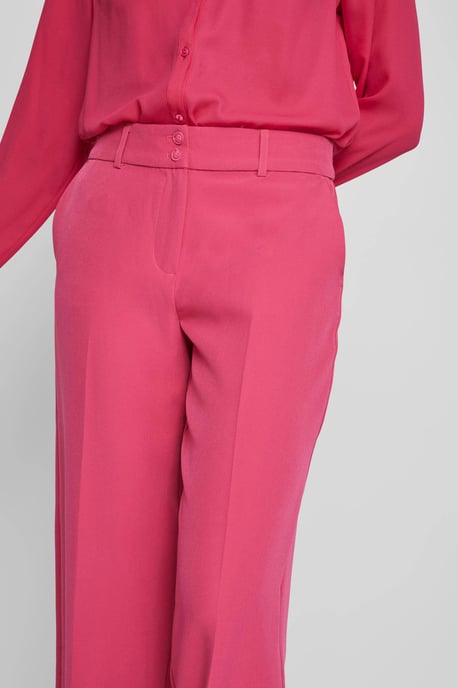 VILA straight fit pantalon VIMYA roze - Image 3