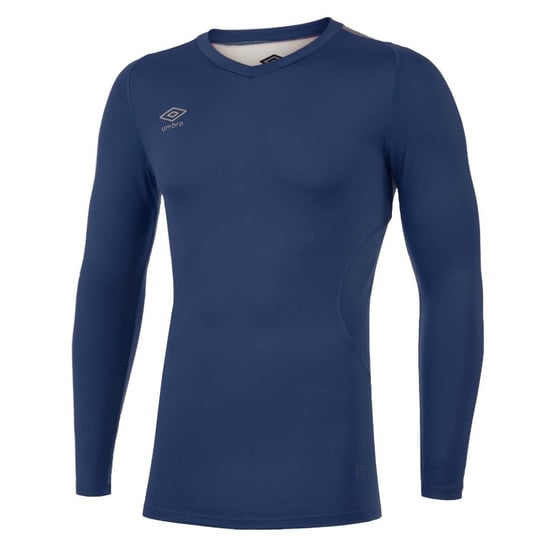 Umbro Heren Elite V Neck Base Layer Top (Marine) - Image 1