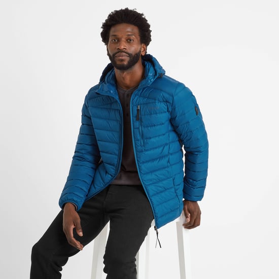 North RDS Mens Hooded Jacket Marine Blue