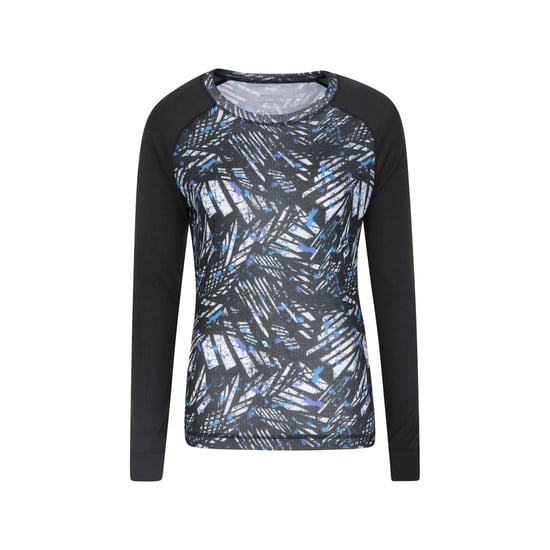 Mountain Warehouse Dames/Dames Talus Bedrukte Thermo Top (Grijs) - Image 1