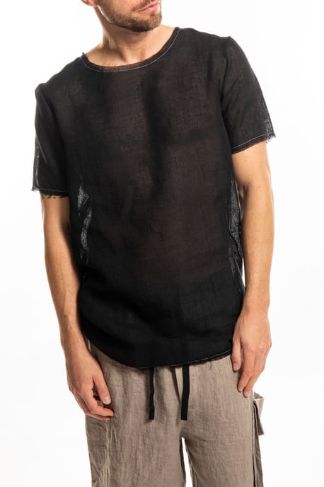 Takeshy Kurosawa T-shirt Lino Men's Black