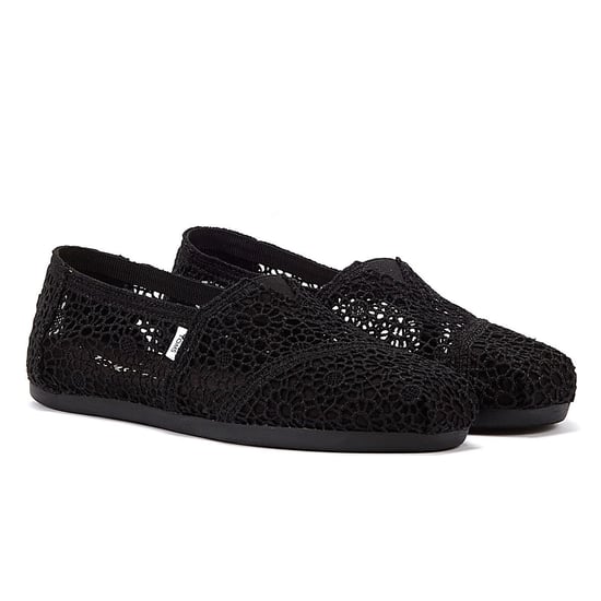 TOMS Apargata Crochet zwarte dames Espadrilles - Image 1