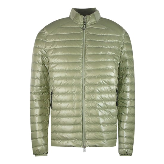 Belstaff Airframe Echo Green Shiny Down Filled Jacket