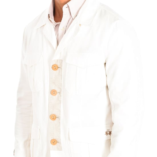 Men's long-sleeved jacket with regular fit lapel collar TMJ001-TW408