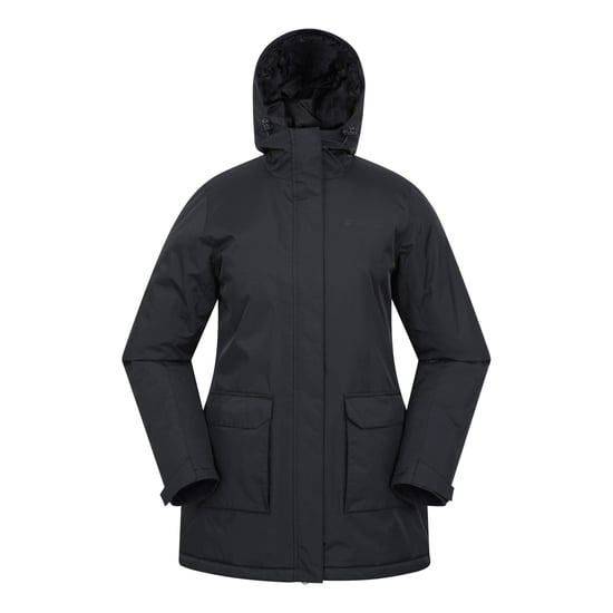 Mountain Warehouse Dames/Dames Ranger Waterafstotende Gewatteerde Parka (Zwart) - Image 1
