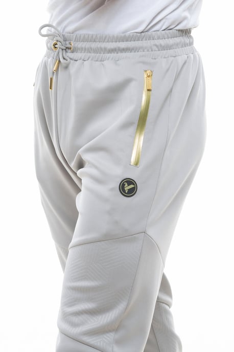 D-Rock Men's Cuffed Jogger with Gold Zipper Details Jogging Bottoms