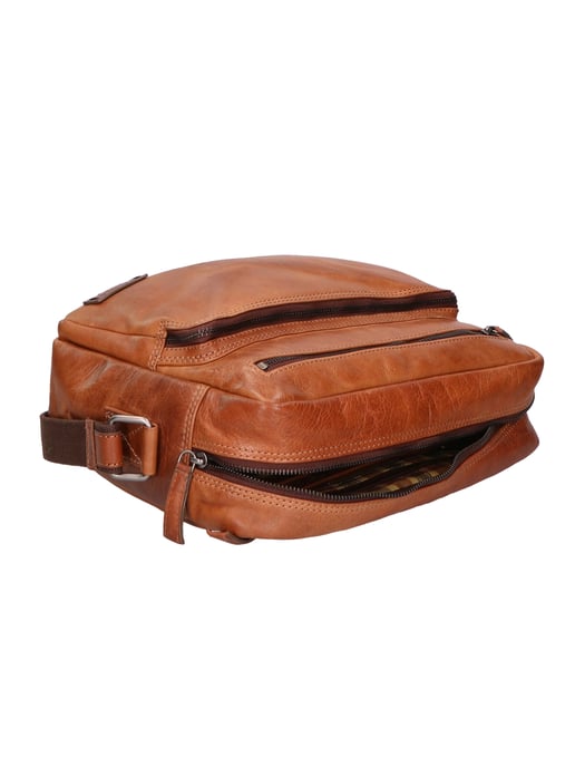 Santini schoudertas unisex TAN - Image 5