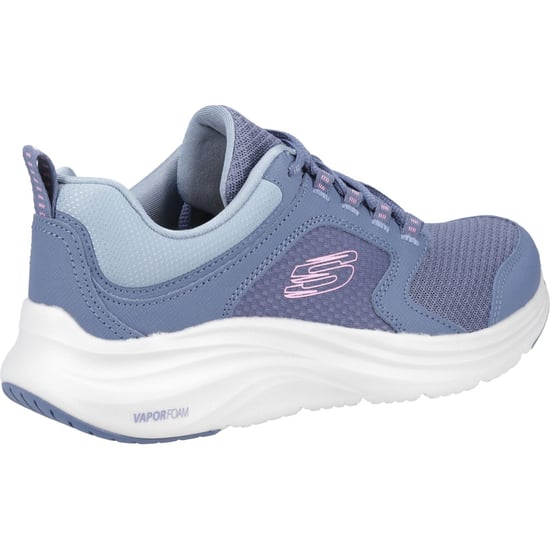 Skechers Vapor Foam Textile Damestrainers Slate/Roze - Image 2