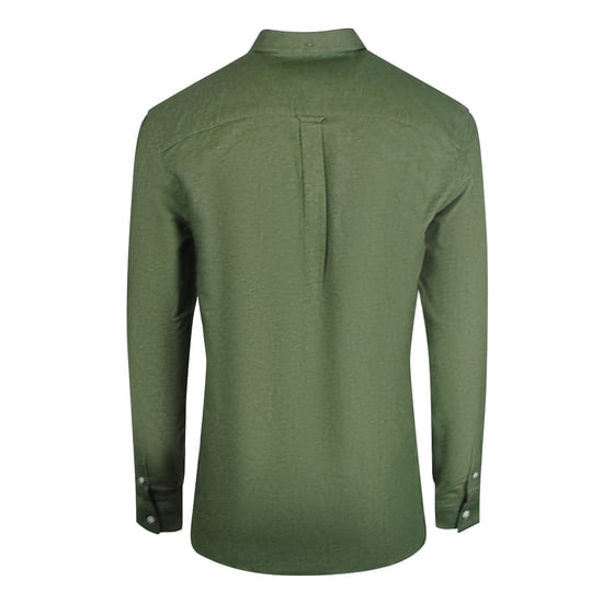 Lyle & Scott mosgroen chambray overhemd met lange mouwen - Image 2