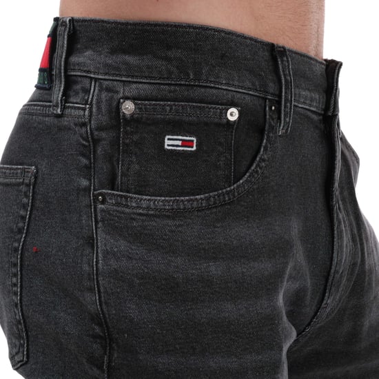 Tommy Hilfiger jeans met taps toelopende pijpen en relaxte pasvorm voor heren, grijs - Image 3