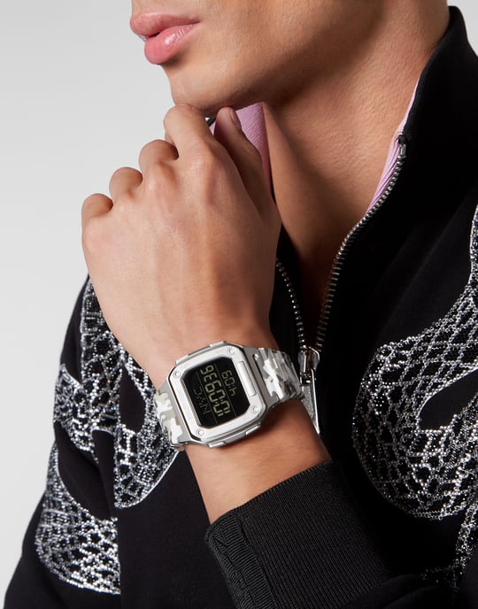 Philipp Plein Hyper $hock Unisex Multikleur Horloge PWHAA1522 - Image 3