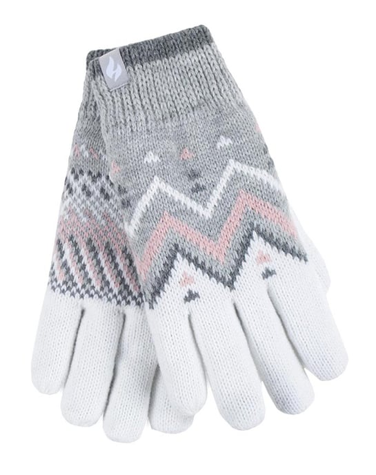 Heat Holders Dames Thermische Winterhandschoenen Lodore - Grijs / Crème - Image 1
