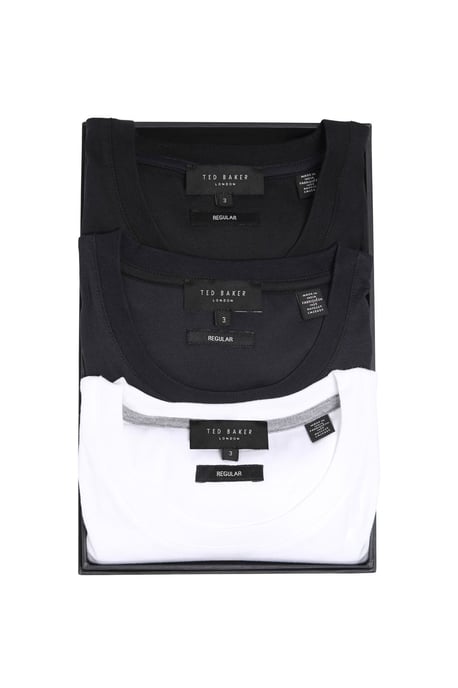 Brolin T-Shirt Cadeauset Wit Marineblauw Zwart - Image 1