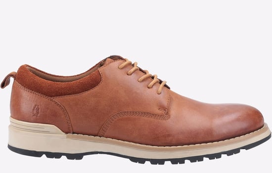 Hush Puppies Dylan Suède Herenschoenen Met Veters In Het Bruin - Image 1