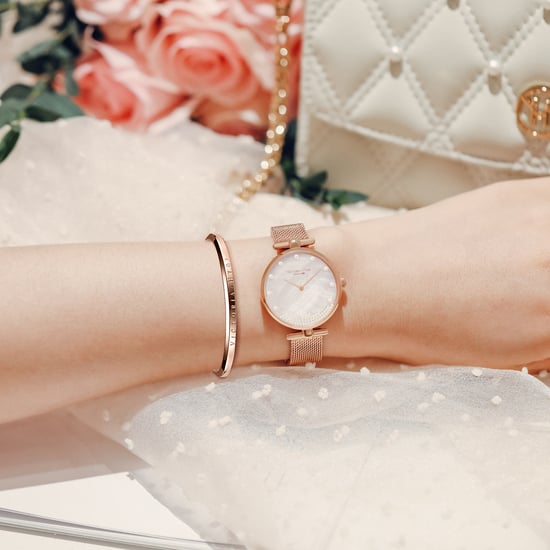VICTORIA HYDE Horloge Geschenkset Parelwit/Rozegoud - Image 2