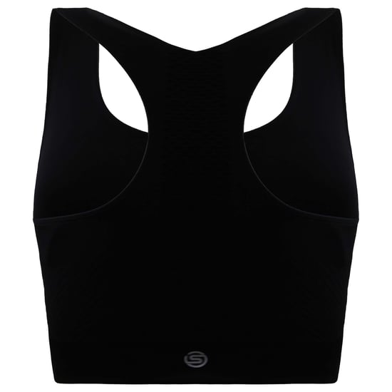 Skins DNAmic Base Dames Zwarte Sportbeha - Image 2