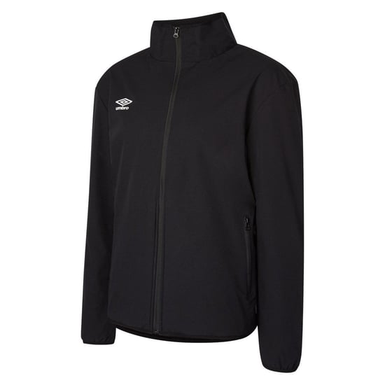 Umbro Mens Club Essential Bonded Jacket (Black/White)