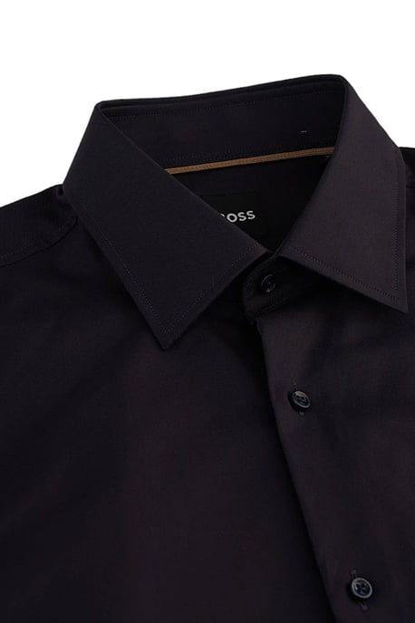 Boss Slim Fit Shirt Dark Blue