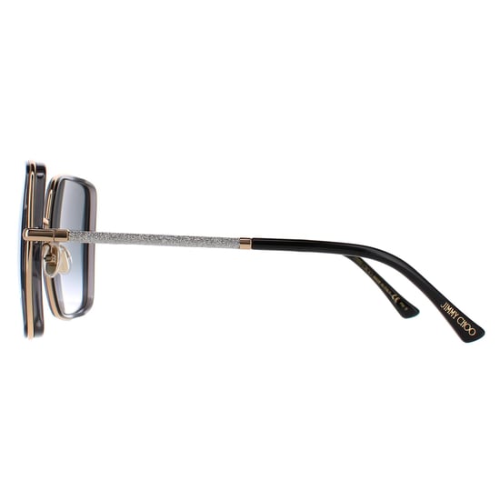 Jimmy Choo JAYLA/S 2F7 9O goudgrijs donkergrijs gradiënt zonnebril - Image 3