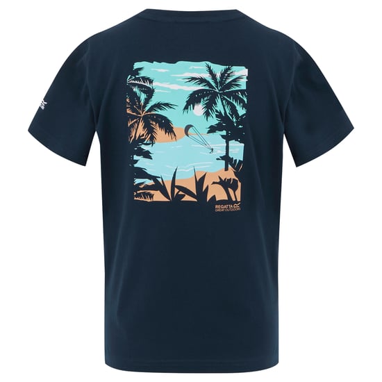Regatta Kinderen/Kinderen Bosley VIII Parasailing T-Shirt (Marine) - Image 2