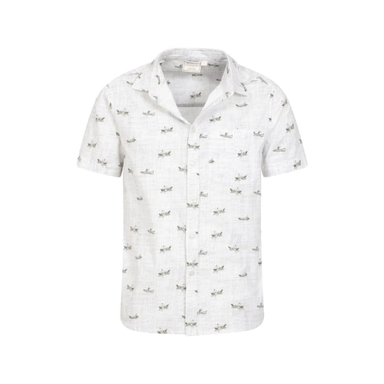 Mountain Warehouse Heren Preston Illustratie Shirt (Wit) - Image 2