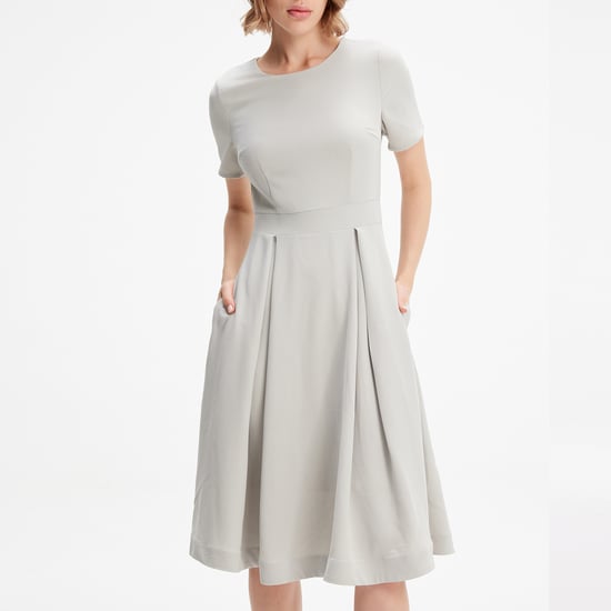 Fit-and-flare klassieke jurk - Image 4