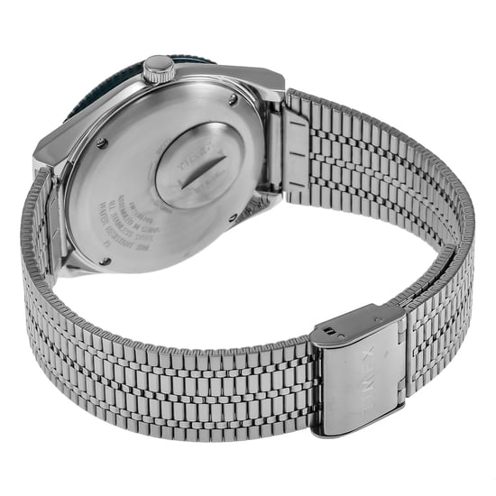 Timex Q Reissue Heren Horloge Zilverkleurig TW2T80700 - Image 2