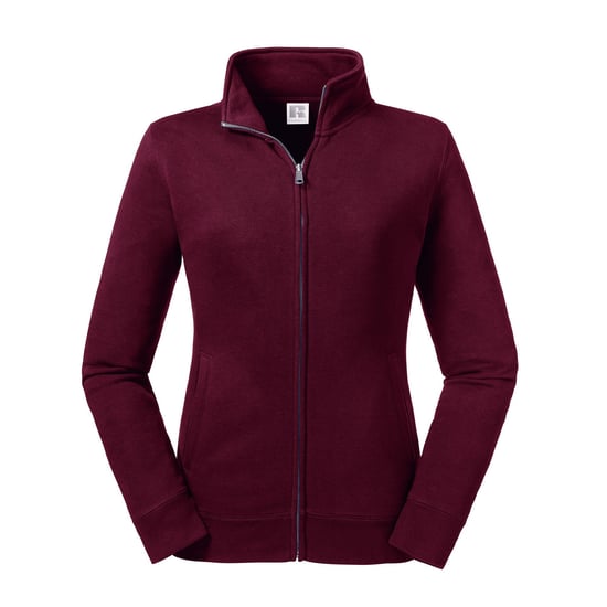 Russell Dames/dames Authentieke Sweat Jacket (Bourgondië) - Image 1