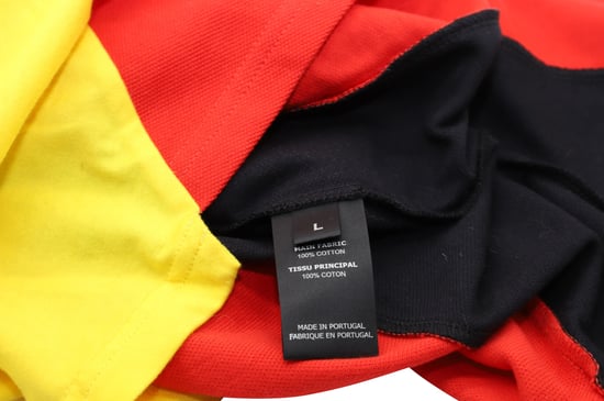 Vetements x DHL Tee in Yellow Cotton