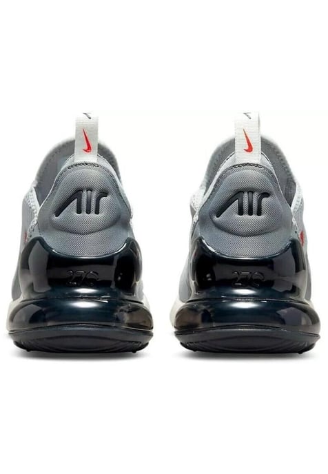 Nike Air Max 270 Sportschoenen, Grijs Mist / Team Oranje Zeil - Image 6