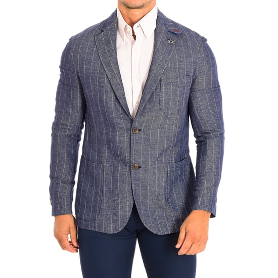 Regular fit long-sleeved blazer TMJ003-TL124 man