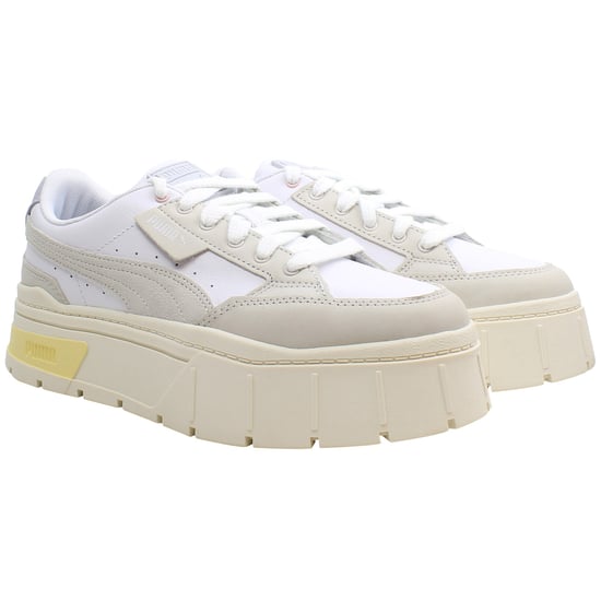 Puma Mayze Stack Luxe Damestrainers Wit - Image 2