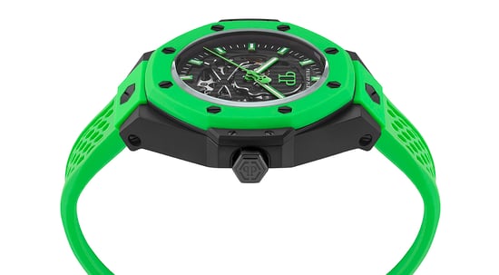 Philipp Plein Plein $keleton Royal Heren Groen Horloge PWPFA0624 - Image 2