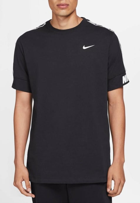 Nike Mens Repeat T Shirt in Black / White