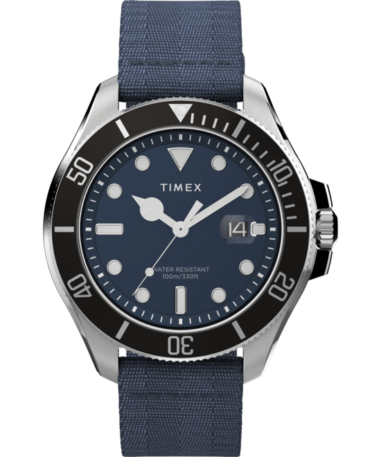 Timex Harborside Coast Heren Blauwe Horloge TW2W62700 - Image 1