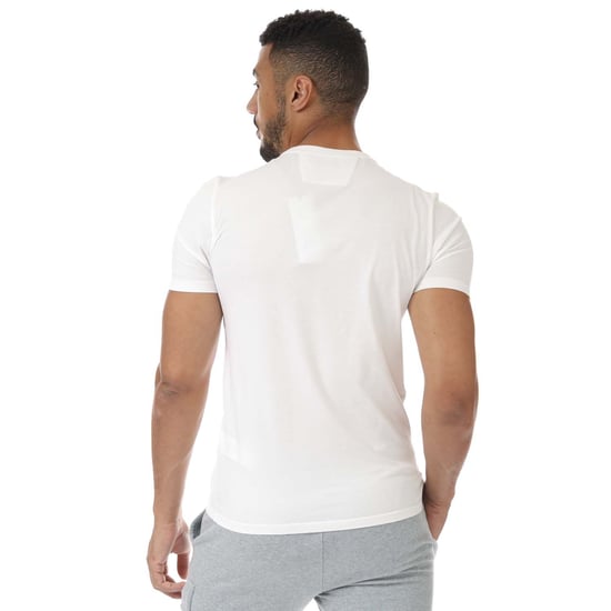 Men's C.P. Company Box Centre Logo T-Shirt in White
