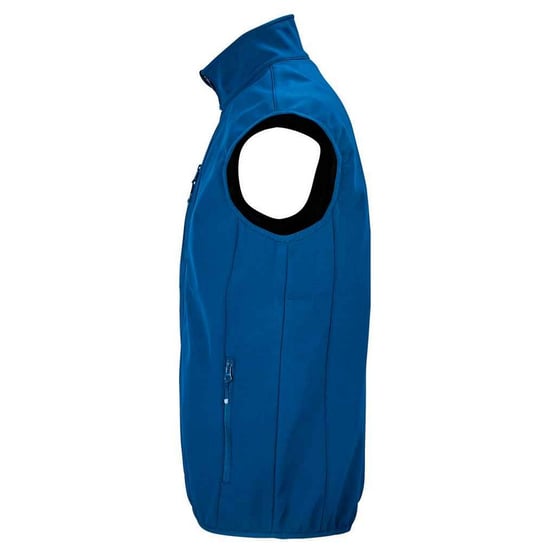 SOLS Heren Falcon Softshell gerecyclede bodywarmer (Koningsblauw) - Image 2