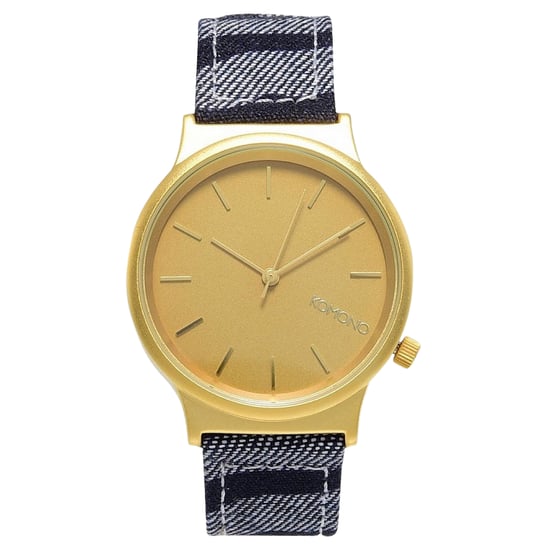 Komono Unisex Horloge Kwarts Goud - Image 1